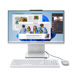 Lenovo All-In-One AIO-24IRH9 *TOUCH FullHD100Hz Intel-U300 16GB SSD512GB W11 CloudGrey*99% sRGB